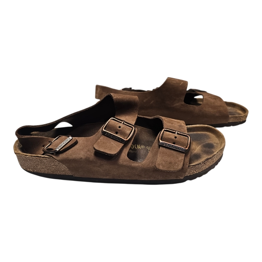 Birkenstock Milano Leather Backstrap Sandals - Picture 3 of 10